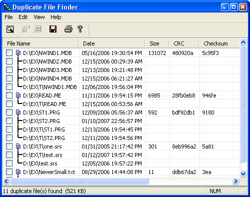 Duplicate File Finder 64-bit screenshot