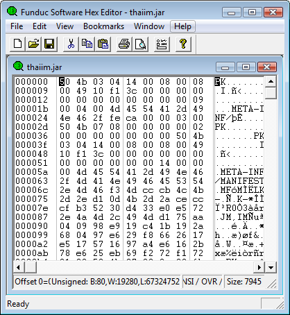 FSHED - FS Hex Editor Screen shot