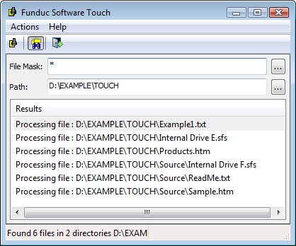 Funduc Software Touch 64-bit screenshot